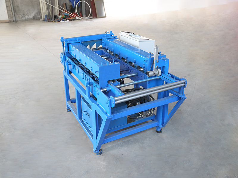 Standing seam wall forming machine