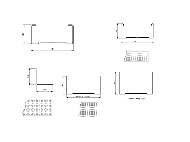 High Speed Keel Roll Forming Machine