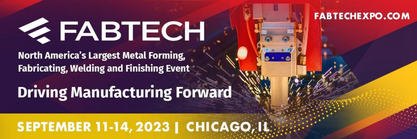 FABTECH Chicago Fuarı 11-14 Eylül 2023